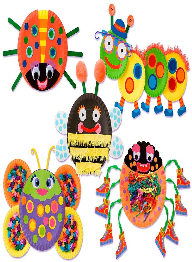 Alex Little Hands Paper Plate Bugs Kids Toddler Art and Craft Activity - Image 5