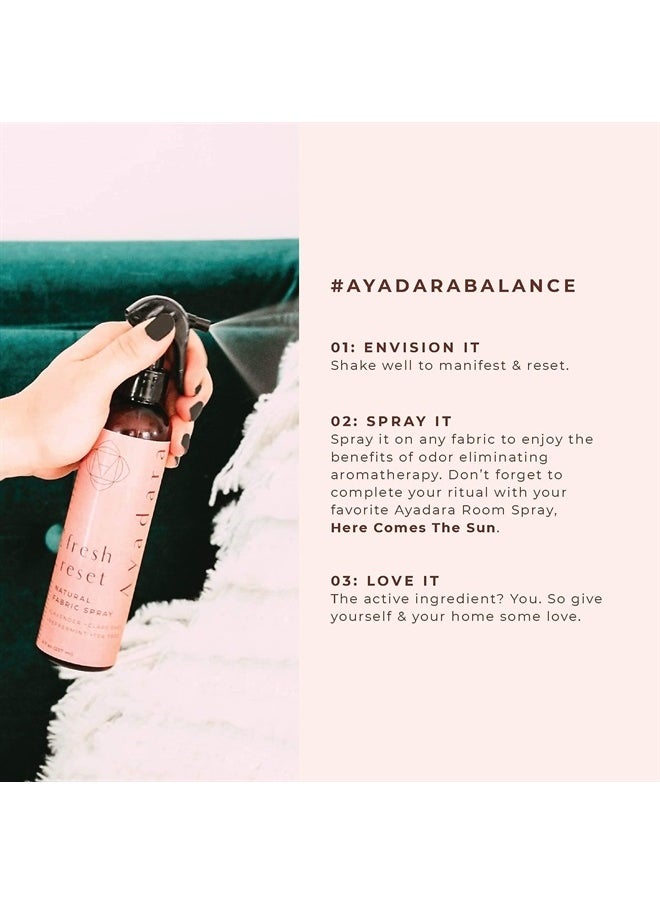 AYADARA - Ayadara Natural Fabric Spray, Lavender Room Spray Air Freshener, Odor Eliminator Mist, Aromatherapy Home Fragrance, Lavender Linen Spray for Bedding, Pillow, Sheet, Blanket and Clothing, 2000+ Sprays - Image 1