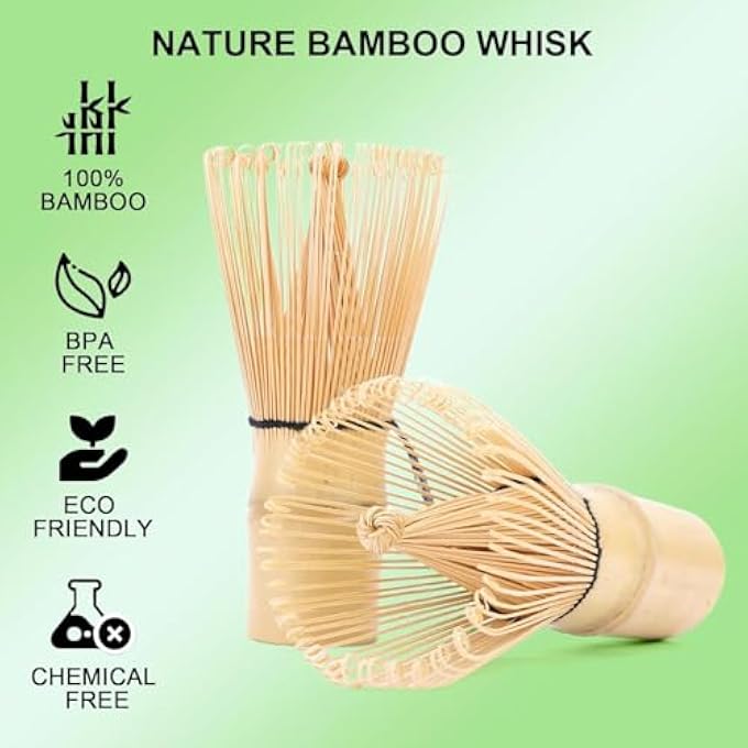 Unity Matcha Whisk  Bamboo Whisk For Matcha Powder Handcrafted Organic Traditional Japanese Chasen Matcha Stirrer Wisk Mixer Brush For Authentic Tea Preparation - Image 4