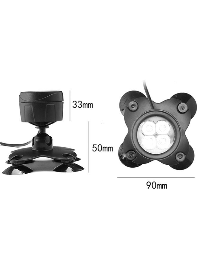 Loquat LED Underwater Diving Lamp Light Kit Set Black - Image 5