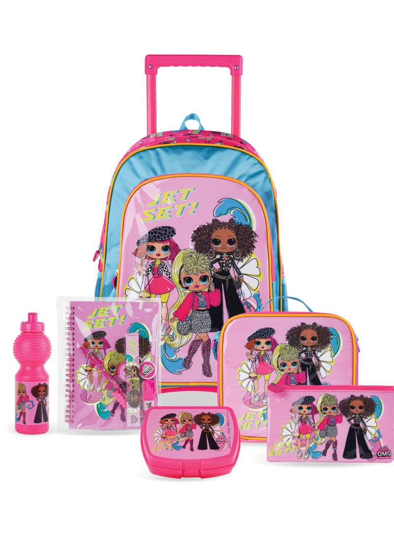 MGA LOL OMG Glam Shores 6in1 Trolley Box Set 16" - Image 1