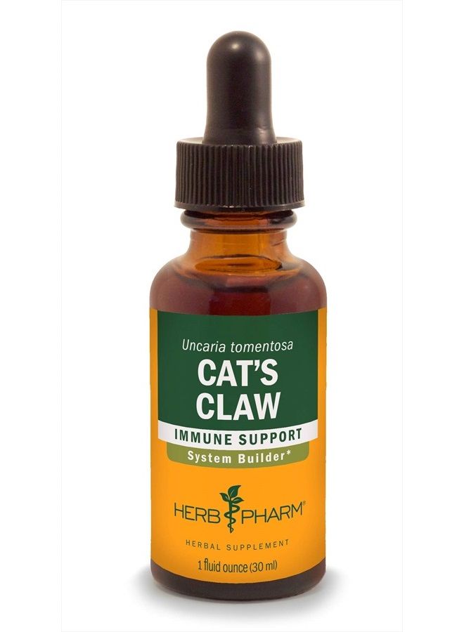 HERB PHARM Cat's Claw (UNA de Gato) Liquid Extract for Immune System Support - 1 Ounce - Image 1