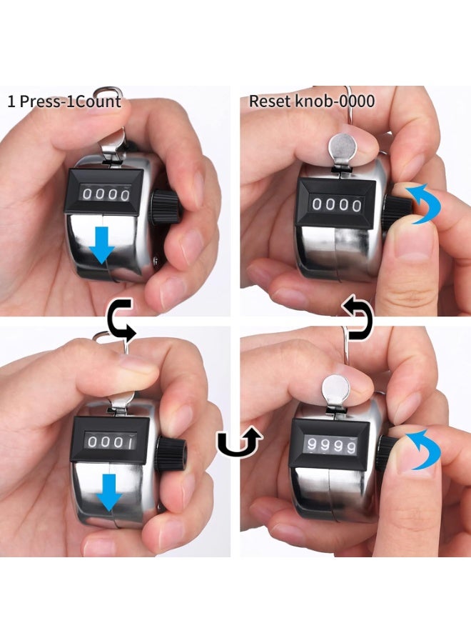 CONCORD HAND TALLY COUNTER/DIGITAL TASBEEH/MECHANICAL COUNTER - Image 4