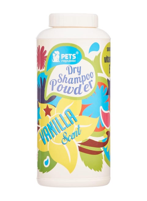 Pets Republic Dry Shampoo With Vanilla – Refresh & Clean Your Pet’s Coat Instantly 500 gm
