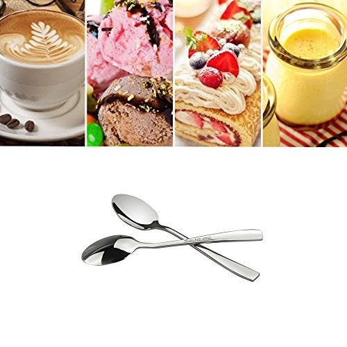HOMMP Coffee Spoon, 16-Piece Stainless Steel Demitasse Espresso Spoons - Image 5