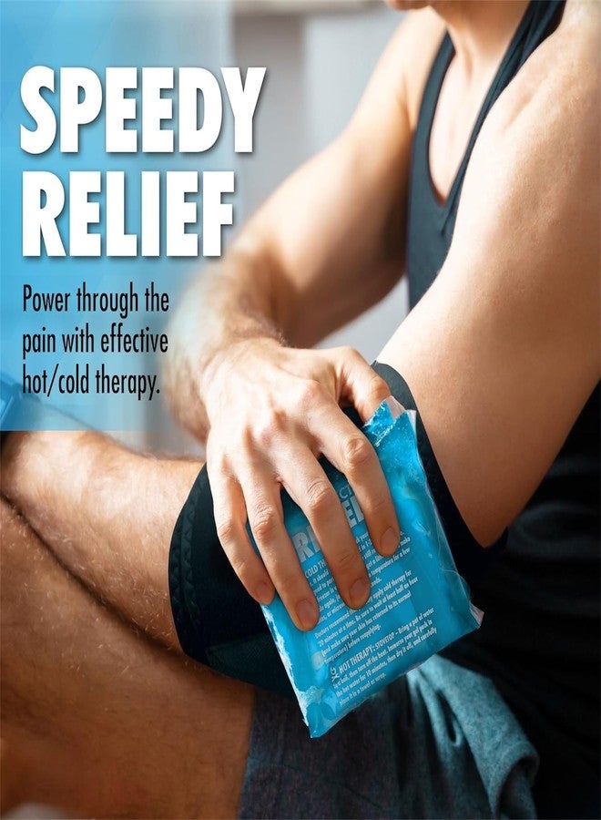 FILIXTRUE Reusable Hot and Cold Ice Pack for Pain Relief Soft and Flexible Gel for Injuries and Pain Relief | Cold Ice Gel Pack for Shoulders, Knee, Back, Neck, (Blue) - Image 5