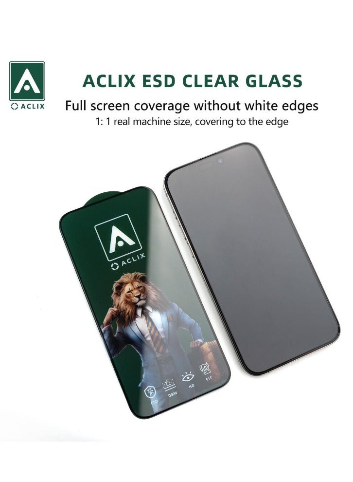 ACLIX Full Size Tempered Glass Screen Protector for Samsung Galaxy A05 - Image 2