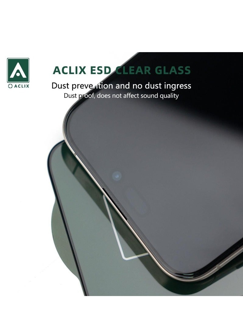 ACLIX Full Size Tempered Glass Screen Protector for Samsung Galaxy A05 - Image 5