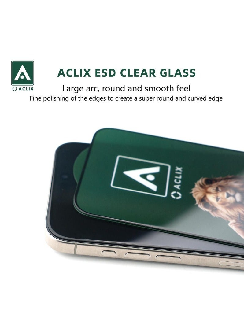 ACLIX Full Size Tempered Glass Screen Protector for Samsung Galaxy A05 - Image 3
