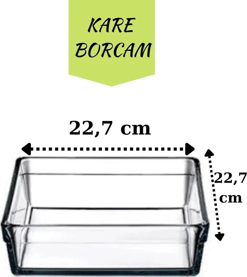 Paşabahçe Premium Borcam Set - 4 Piece Borcam Set Special Series 59049 Premium