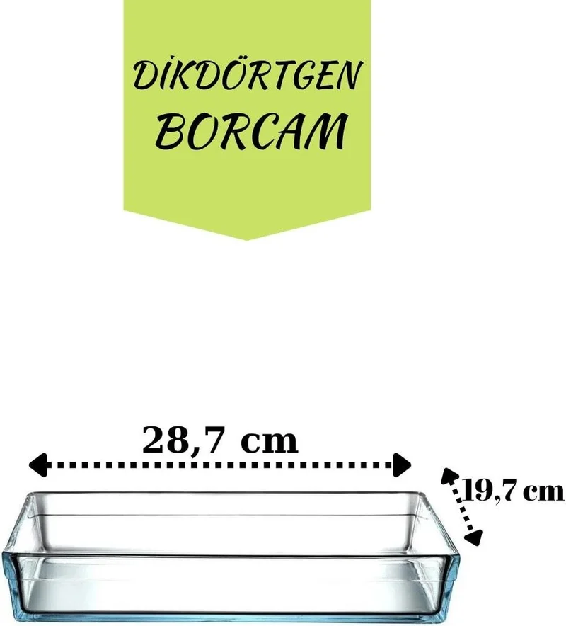 Paşabahçe Premium Borcam Set - 4 Piece Borcam Set Special Series 59049 Premium