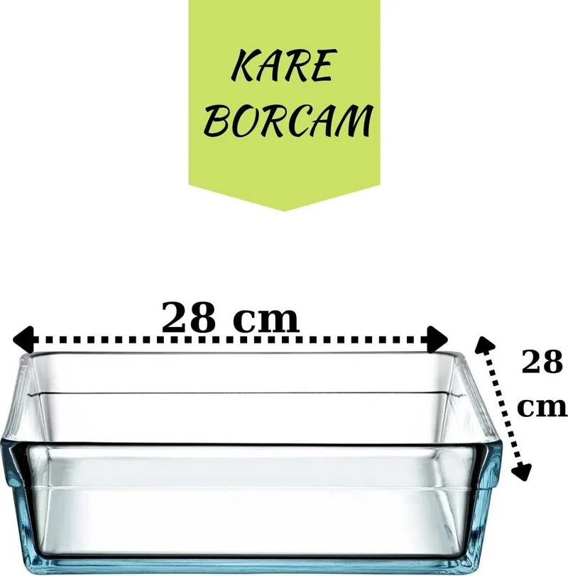 Paşabahçe Premium Borcam Set - 4 Piece Borcam Set Special Series 59049 Premium