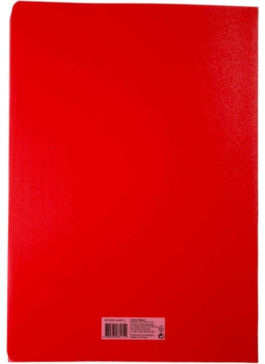Mynote Text Neon A4 40 Sheets Plastic Cover Notebook  - Image 2