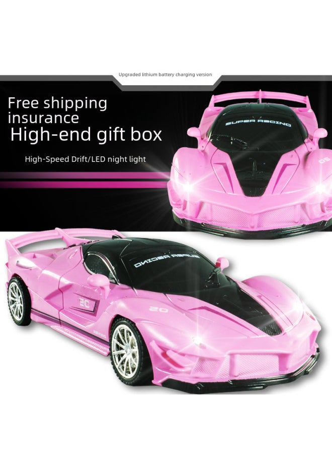 Realistic Remote Control Racing Car Children's Electric Toy Car Rechargeable Off-road Jeep Four-wheel Drive Model 1 18-Color:Cloth Brilliant Red Gift Box Edition-Proportion:Normal Battery Version Without Battery  - Image 4