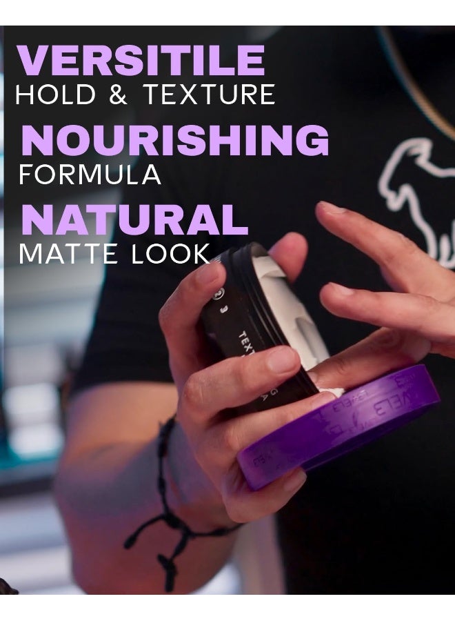 L3 معجون المستوى 3 - تثبيت طويل الأمد - يحسن قوة وحجم الشعر - يحمي من تلف الشعر - منتج تصفيف للرجال من المستوى الثالث (150 مل، معجون) - Image 4