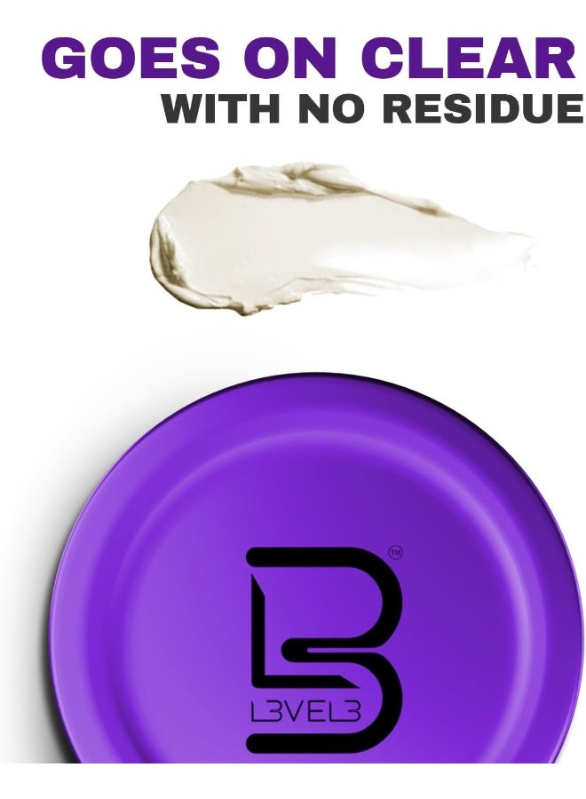 L3 معجون المستوى 3 - تثبيت طويل الأمد - يحسن قوة وحجم الشعر - يحمي من تلف الشعر - منتج تصفيف للرجال من المستوى الثالث (150 مل، معجون) - Image 2