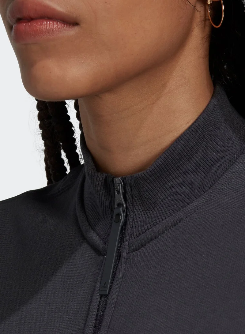 adidas فستان بنصف سحاب
