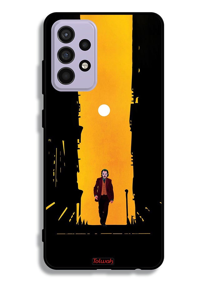 Tolwak Samsung Galaxy A52s 5G Protective Case Cover Joker Abstract Digital Artwork - Image 1