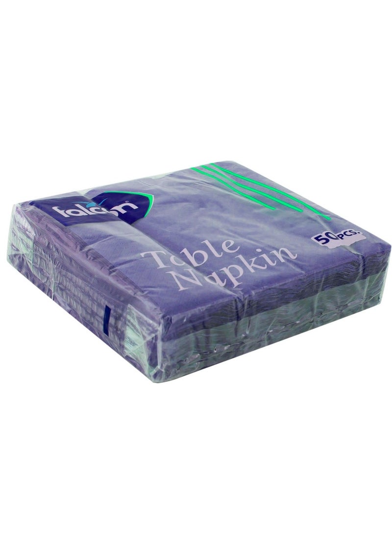 Falcon Table Napkin 40 X 40 Cm Blue 50 Pc Pack - Image 2