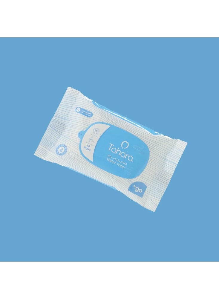 TAHARA Water Wipes 10 Wipes - Image 2