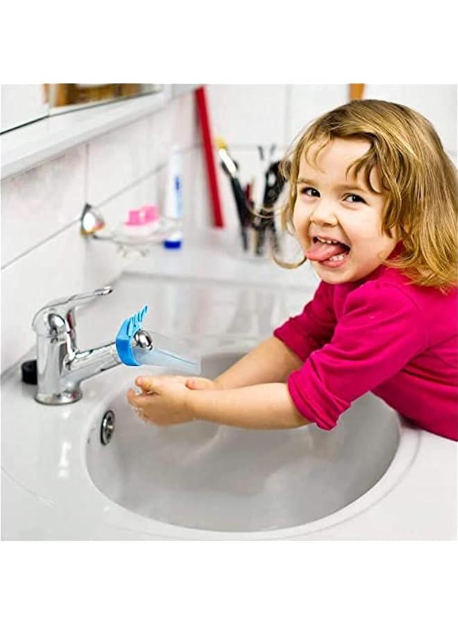 MOXO Faucet Extender Chute Spout Cover Sink Handle for Baby Kids Hand Washing Bath Toys Love HandWashing - Image 2