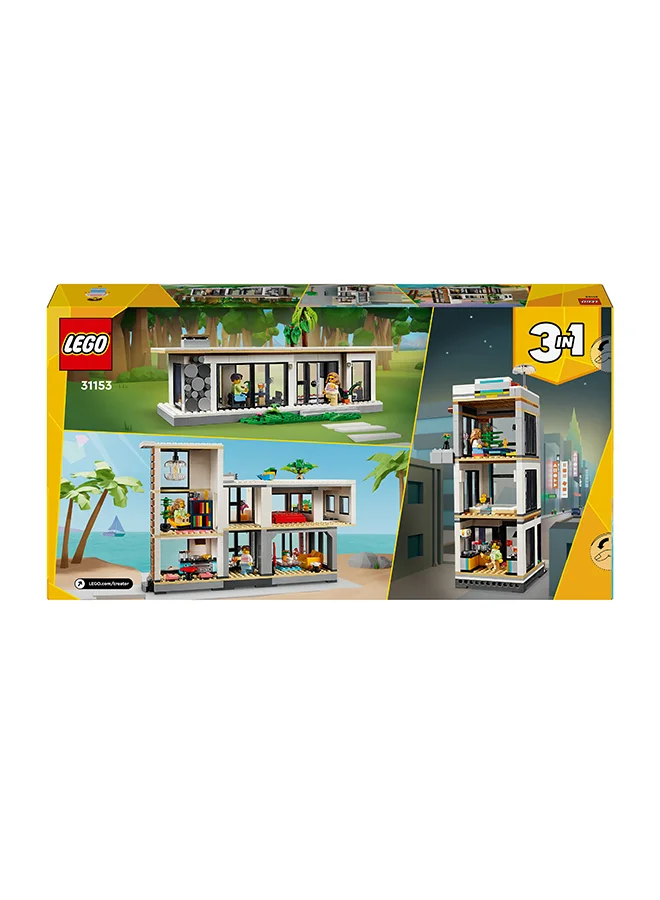 LEGO Creator 3in1 Modern House 31153 (939) Pieces