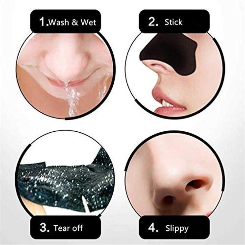 Zenkova Deep Purifying Nose Strips for Women Men With Fuji Green Tea Witch Hazel extracts Removes Whiteheads Blackheads and cleanses pores Instant Result Pack Of 100 - Image 4