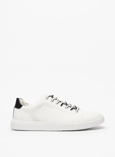 لي كوبر Men's Textured Lace-Up Sneakers