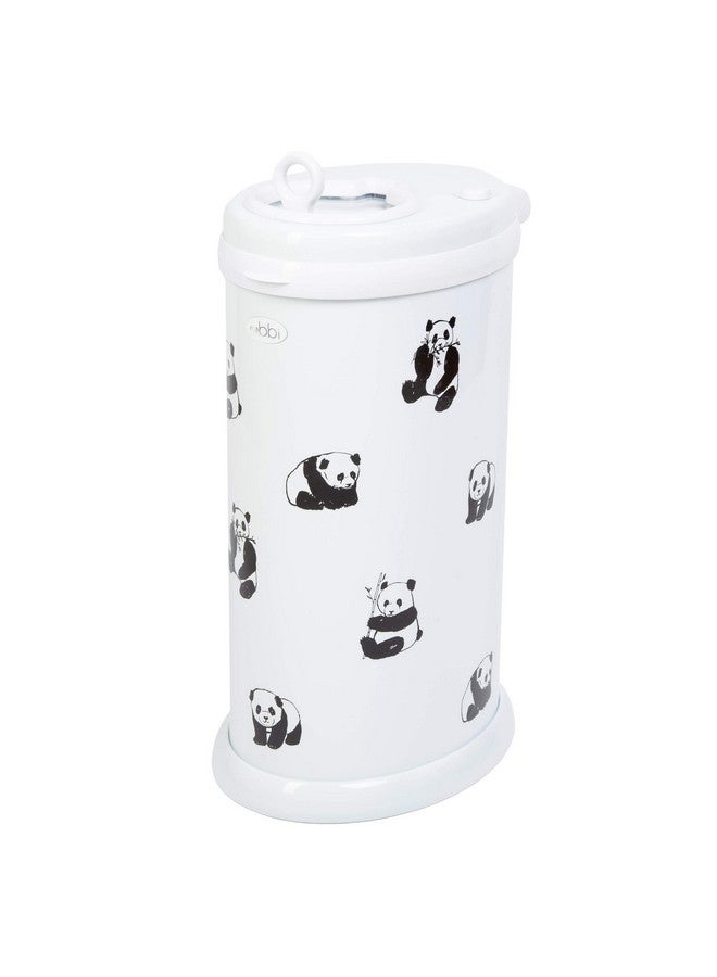 Ubbi Panda Peel and Stick Decal Stickers, Decorative Sticker for Diaper Pail or Baby Nursery - Image 1