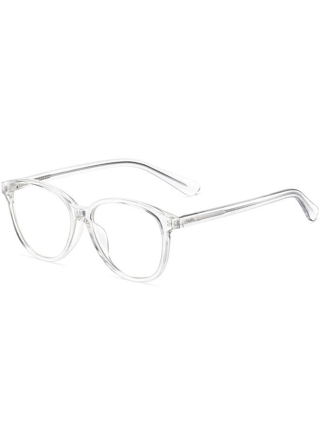 MEETSUN Blue Light Blocking Glasses for Women Cat Eye Blue Light Glasses TR Frame Anti Eyestrain UV Glare Computer Gaming Eyeglasses(Clear Frame) - Image 1
