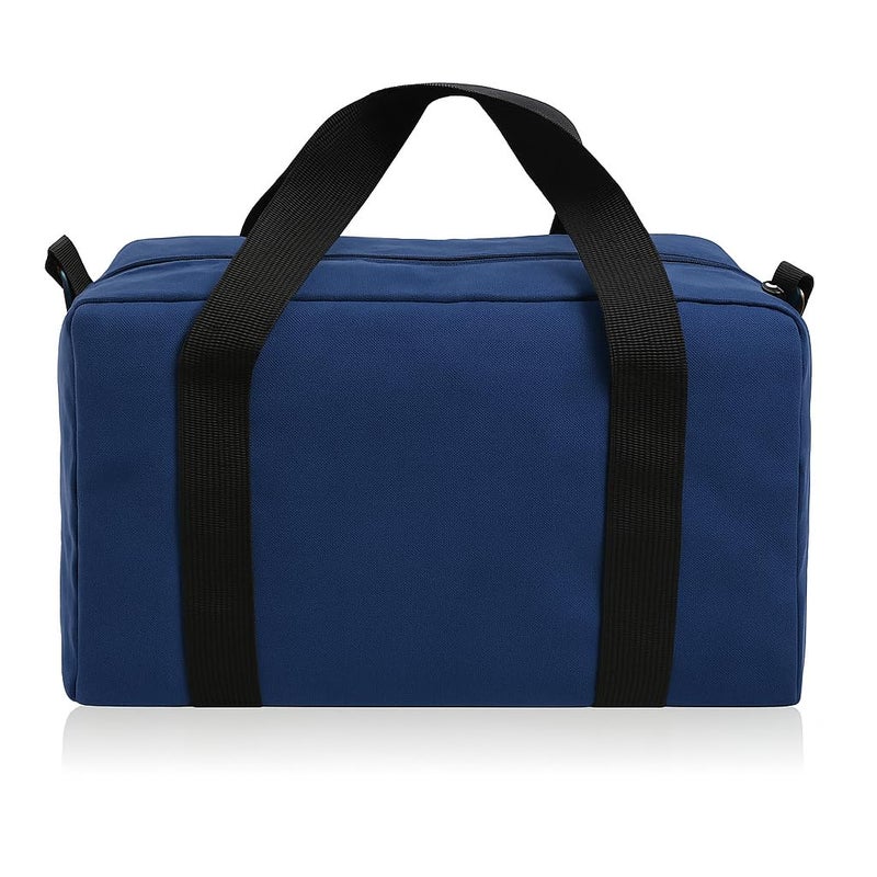 Baizoy Small Tool BagClose Top Wide Mouth Tool Organizer BagLarge Capacity Tool Bags for MenCanvas Tool Storage Bag for Storage Handbag for ScrewdriversWrenchPliers Hand Tools Royal Blue 12 Inch - Image 2