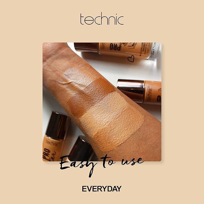 Technic Pro Filter Multi Use Complexion Enhancer Primer Illuminator and Highlighter Face Serum for a Flawless Finish Medium Cool - Image 4