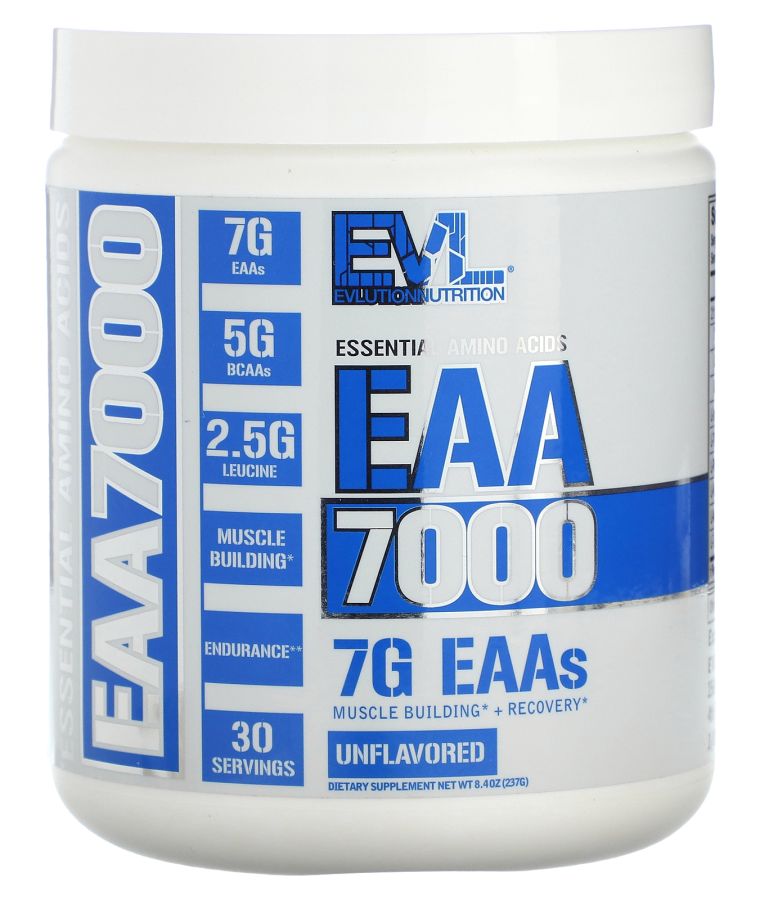 EVLUTION NUTRITION EAA 7000 Unflavored 8.4 oz (237 g)