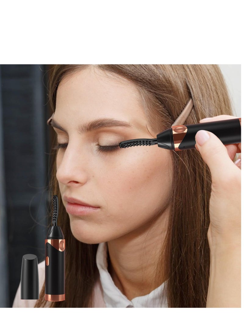Excefore Heated Eyelash Curler, USB Rechargeable Electric Lash Curler, Portable Lashes Curling Wand, 24h Long Lasting Heat Eyelash Curler, Suitable for Girls - Image 5