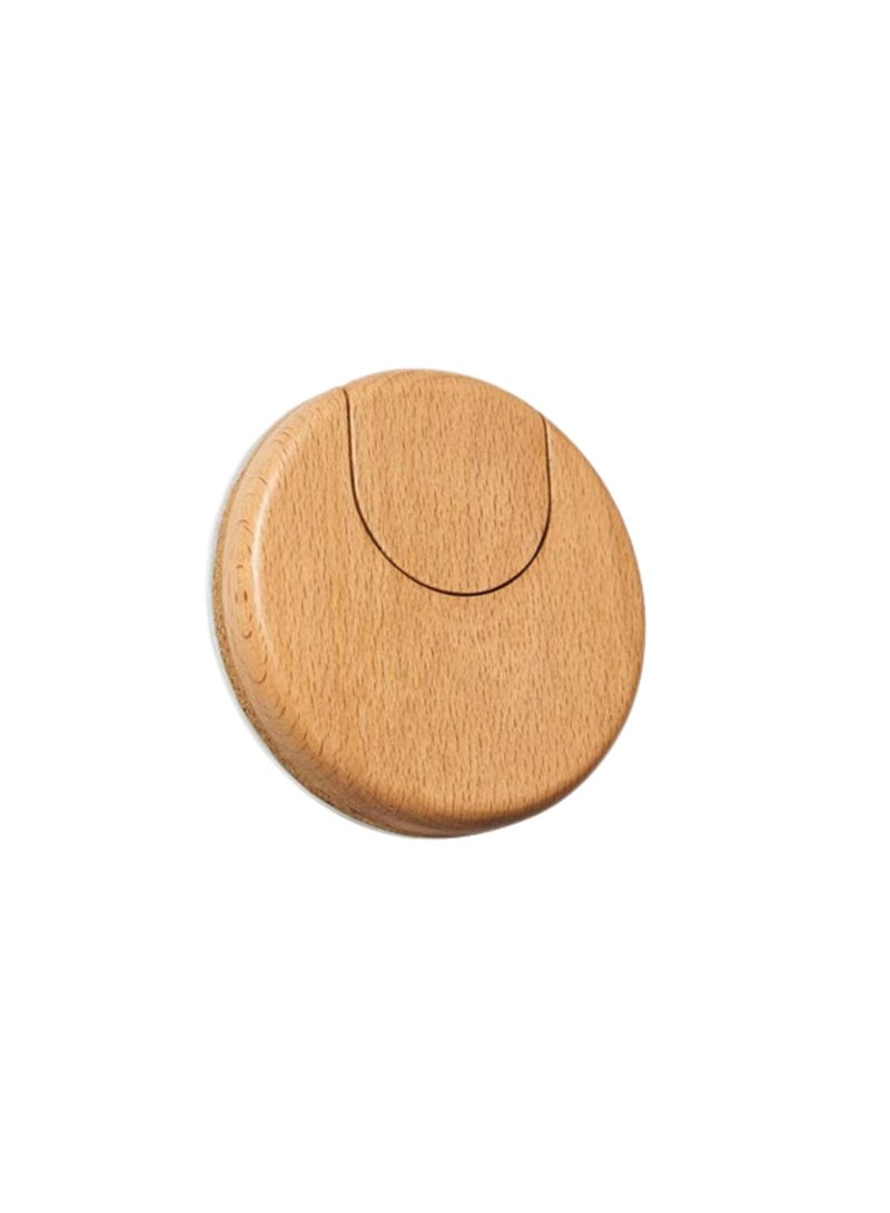 Generic Instrument Wall Hanger, Single Guitar Hanging Stand, Suitable for Electric/Acoustic/Folk Guitars, Beech Yellow - Image 1