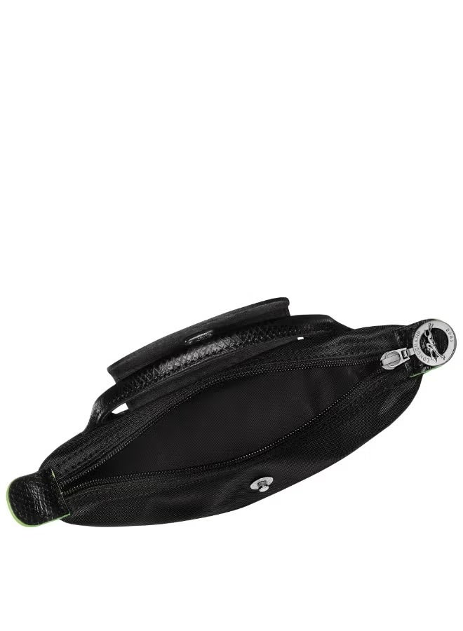 لونج شامب حقيبة يد نسائية صغيرة من لونشومب، حقيبة كروس بودي، حقيبة كتف مزودة بحزام كتف مع مشبك، ستايل كلاسيكي باللون الأسود - Image 2