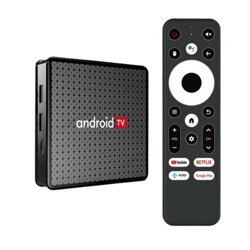 Orlenic X5 4K Android TV Box, Quad-Core H313 Media Player with G31 GPU, Dual-Band WiFi & Bluetooth 5.0, 2GB RAM + 16GB Storage, Streaming, Gaming, Apps, Smart TV Upgrade - Image 1