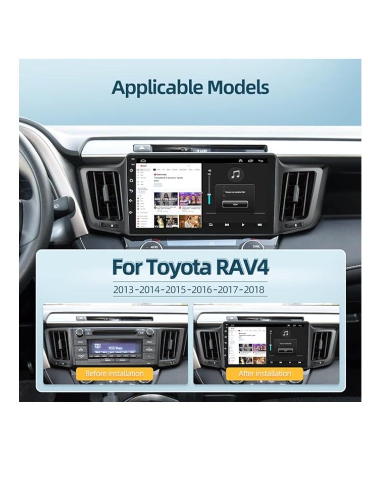 AVT Android Screen For Toyota Rav4 2013 To 2018 2GB RAM 32GB Memory Support Apple Carplay Android Auto Full HD IPS Touch Screen Display and Backup Camera included - Image 2