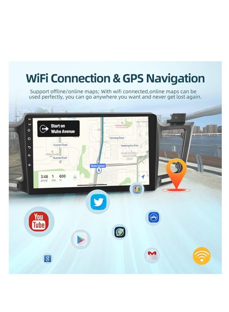 AVT Android Screen For Toyota Rav4 2013 To 2018 2GB RAM 32GB Memory Support Apple Carplay Android Auto Full HD IPS Touch Screen Display and Backup Camera included - Image 4