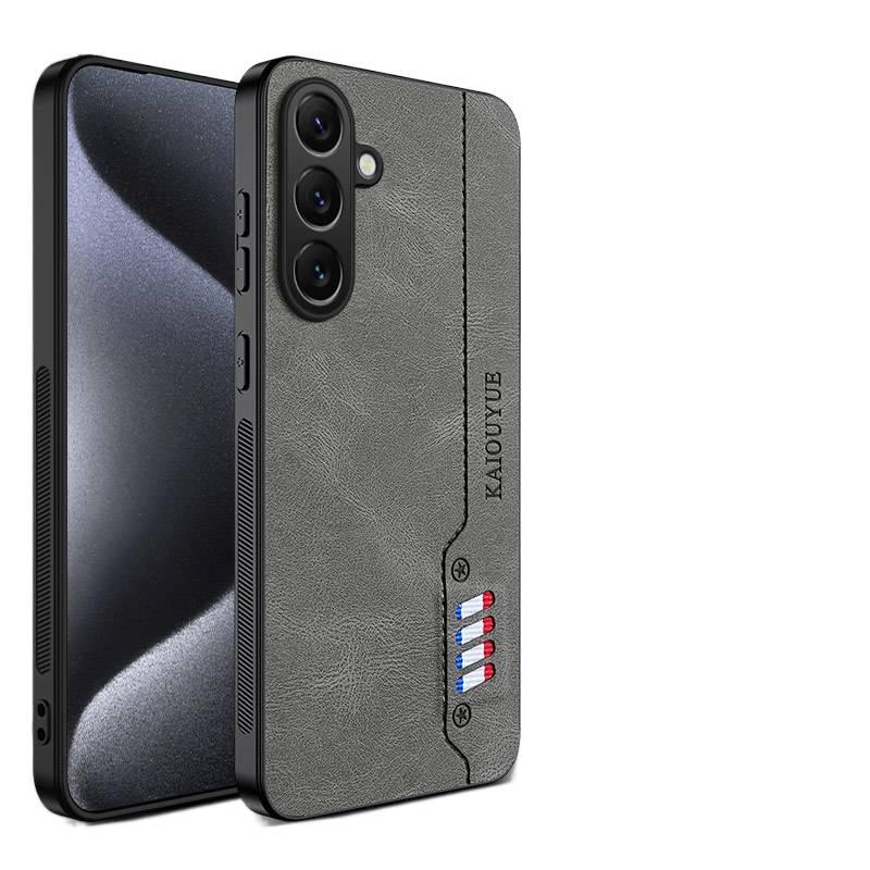 غطاء واقي | مقاوم للصدمات لـ Samsung Galaxy A36 | رمادي | Plastic | حماية من السقوط | ملمس ناعم - Image 1