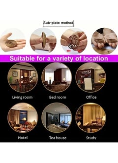 Just Quality Triangle incense holder With 20pcs/box Hotel Aromatherapy Dish Aromatherapy Sandalwood Mosquito Repellent Coil, Household Aromatherapy Indoor Toilet Deodorant Long Lasting, Room Decor, Home Decor  - Image 5
