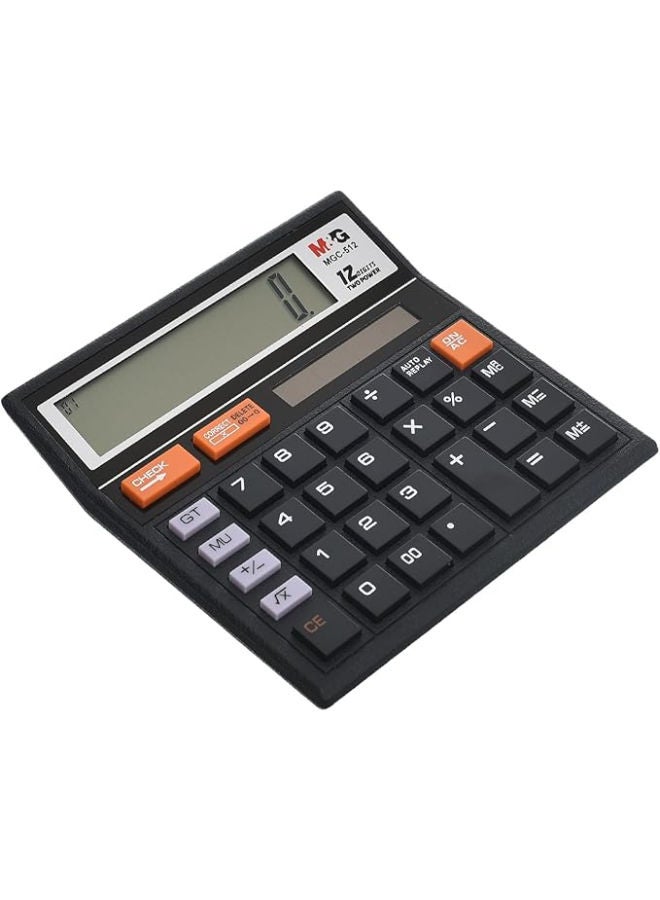 ام اند جي آلة حاسبة، تصميم موثوق به من 12 رقمًا لإجراء حسابات دقيقة في المكتب والمدارس - Image 2