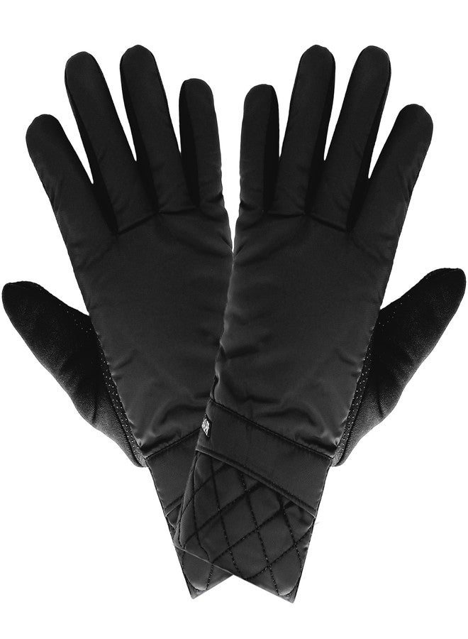 Aseenaa Sports Touchscreen Compatible Motorcycle Gloves for Bike Riding Camping Driving, Full Finger Motorcycle Riding Gloves for Men & Women, Durable & Breathable | Set of 1 | Black - Image 1