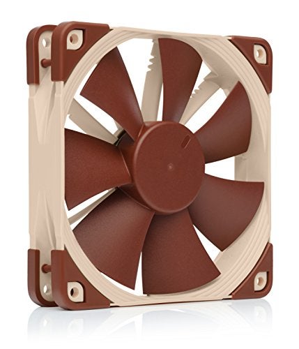 Noctua NF-F12 5V PWM, Premium Quiet Fan with USB Power Adaptor Cable, 4-Pin, 5V Version (120mm, Brown) - Image 1