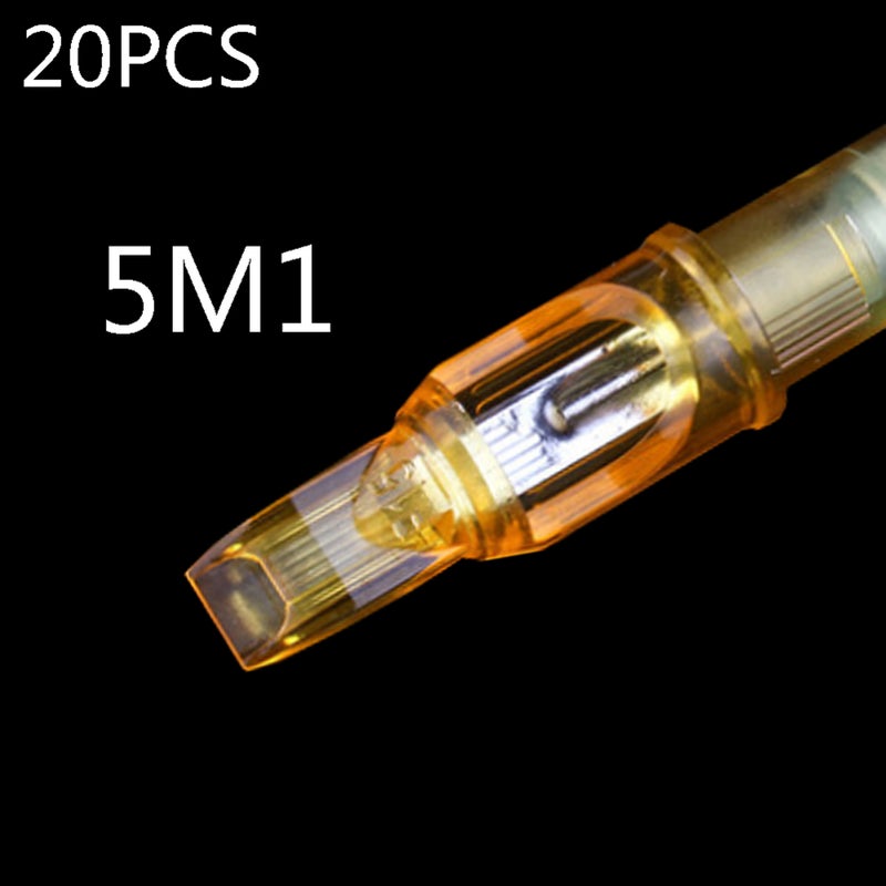 10PCS 5M1 Disposable T-attoo Cartridge N-eedles Sterilized N-eedle Accessories Kit Set T-attoo Supplies for Beginners Artist Portable - Image 2