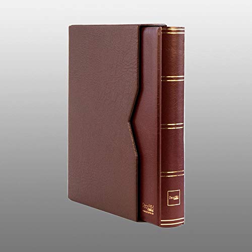 Prophila Collection Prophila stockbook 60 Black Sides Padded with slipcase red - Image 3
