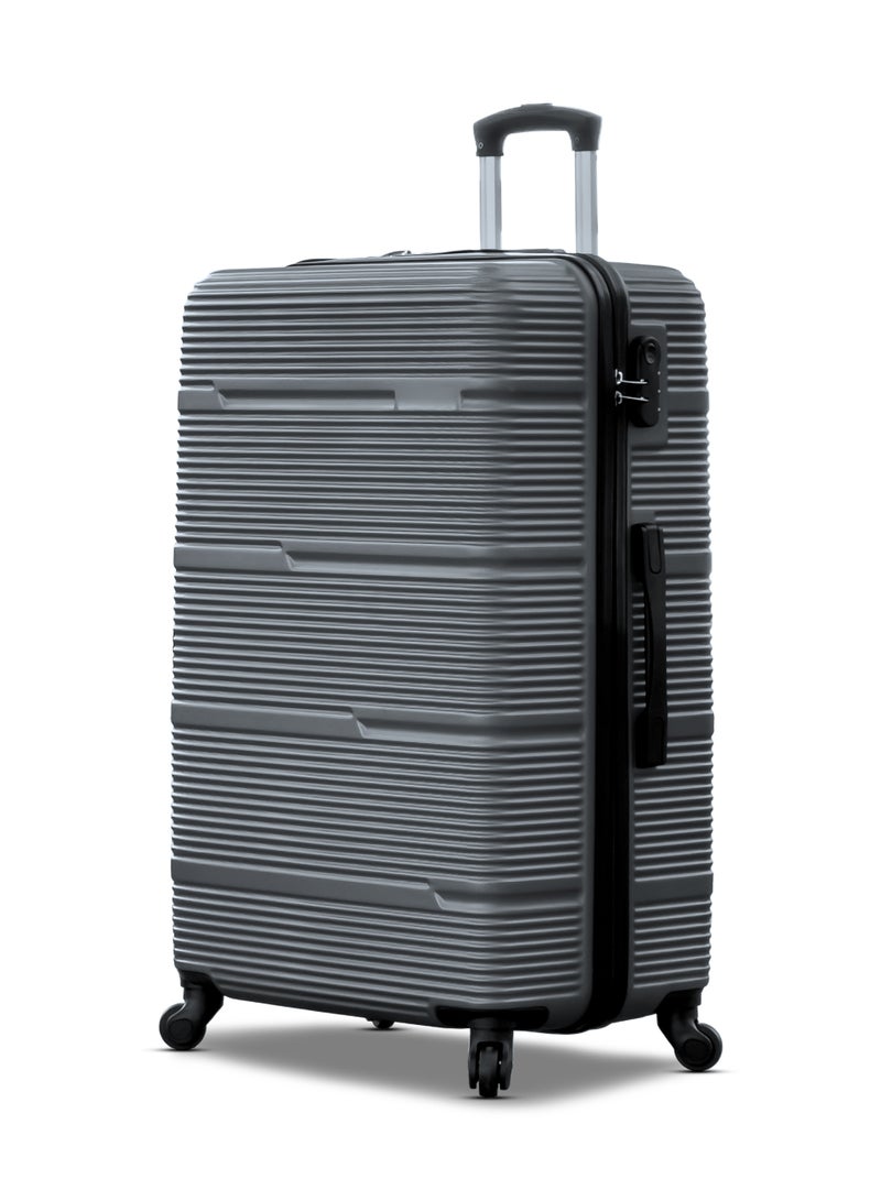 ZAAPPY Hard Shell Horizon Line ABS Lightweight 28 Inch (30-35kg) Luggage, Combination Lock Suitcase - Image 1