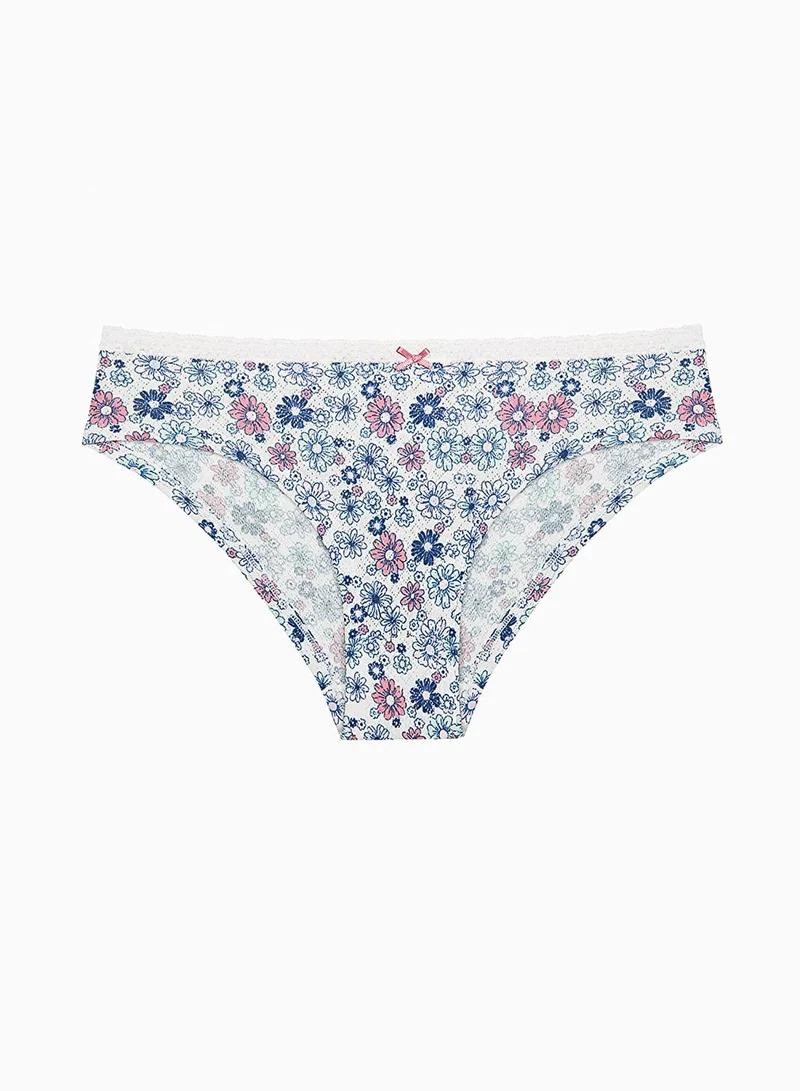 Penti Multicolour Penti Multicolour Spring Garden Pointel Hipster - Pack of 3 Briefs for Women | Best Price UAE