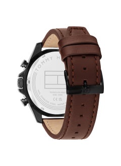 TOMMY HILFIGER TOMMY HILFIGER ROUND ANALOG MEN'S BLACK CASE WATCH - 1792164  - Image 3