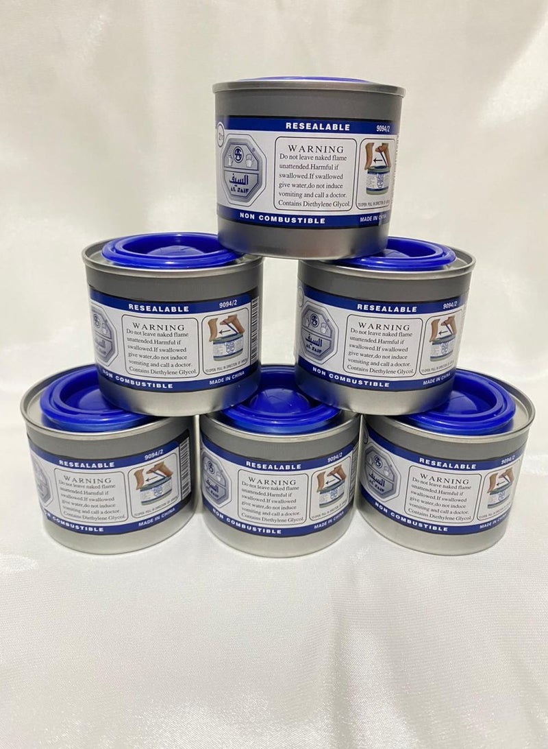 السيف  شعلات شموع بفتيل تسخين الطعام لاطباق البوفيه (6 ساعات)